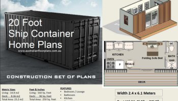 20 Foot Ship Container Granny Flat Plan : Doe